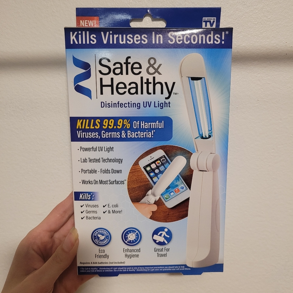 Safe & Healthy Disinfecting UV Light